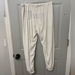 Vintage Juicy Couture White Lounge Pants